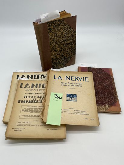 null "La Nervie". Revue d'art et de littérature [then] Revue franco-belge d'arts...