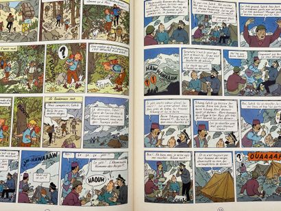 HERGE. The Adventures of Tintin. Tintin in Tibet. Tournai, Casterman, 1960, 4°, publisher's...