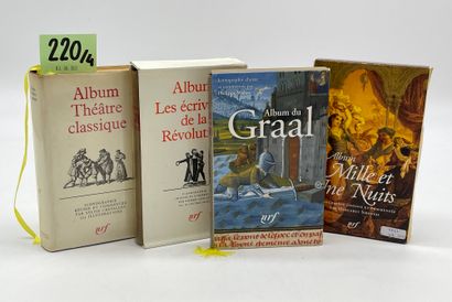 Album du Graal. P., NRF, "Bibl. de la Pléiade", 2009, in-12, binder, rhodoïd, illustrated...