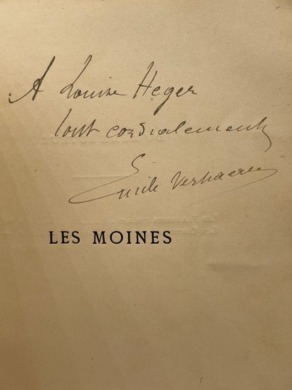 VERHAEREN (Emile). Impressions. Première série. P., Mercure de France, 1926, 8°,...