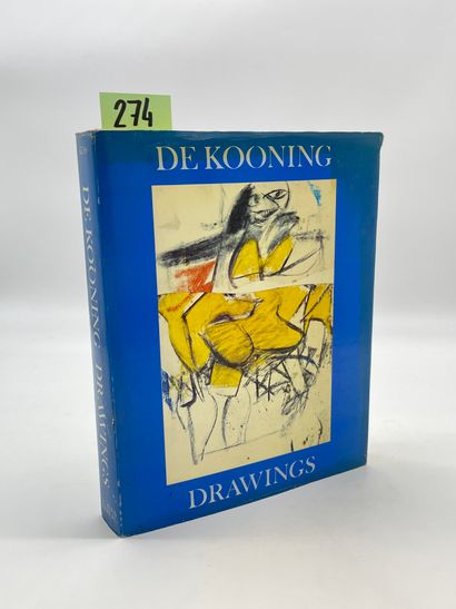 null DEKOONING - HESS (Th.B.).维尔姆-德库宁。画作。伦敦，Secker和Warburg，1972年，大4°，出版商的布，黄色（黄色...