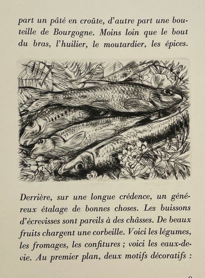 null JACQUEMIN - VAUDOYER（让-路易）。对贪婪的致敬。安德烈-雅克曼的31幅干版画。埃皮纳尔，Aux dépens de l'illus...