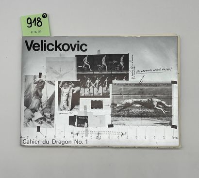 null VELICKOVIC.- CLARAC-SEROU (Max). Velickovic. Dessins 1972-1973. P., Galerie...