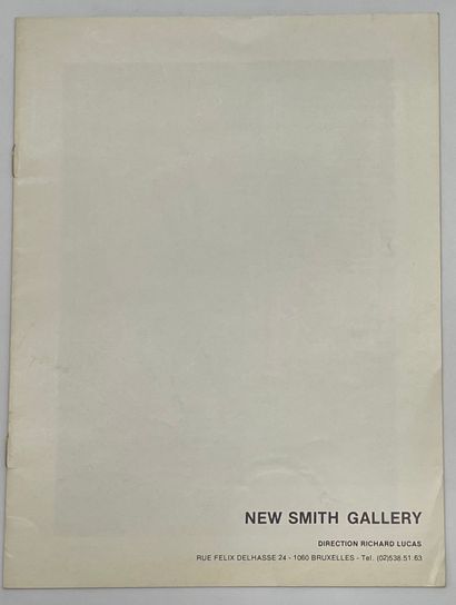 null Catalogue de la New Smith Gallery dirigée par Richard Lucas. Brux., 1976, 1...