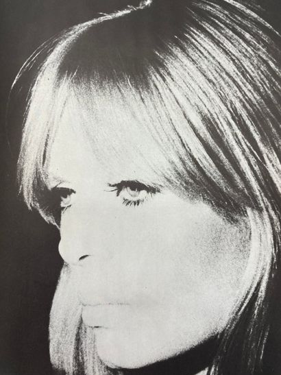 WARHOL.- Andy Warhol's Index (Book). N.Y., Random House, 1967, 4°, non paginé, demi-toile...