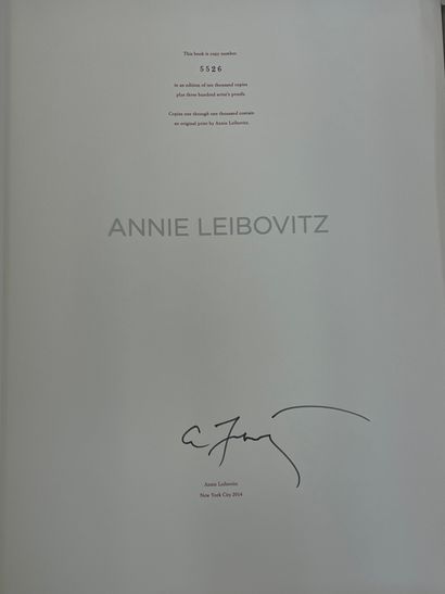 null LEIBOVITZ.- MARTIN (S.), CARTER (G.), OBRIST (H.U.), ROTH (P.). Annie Leibovitz....
