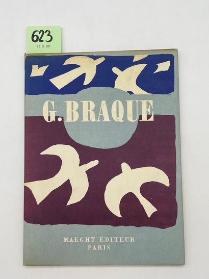 null Cahier de Georges Braque 1917 1947. P., Maeght, [1955], 4°, 117 p., cartonnage...