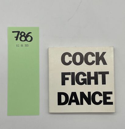 LEWITT (Sol). Cock Fight Dance. N.Y., Rizzoli and Multiples, 1980, in-16 carré, br....