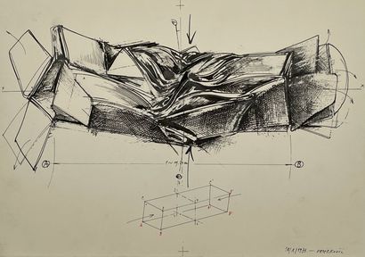 null VELICKOVIC.- CLARAC-SEROU (Max). Velickovic. Dessins 1972-1973. P., Galerie...