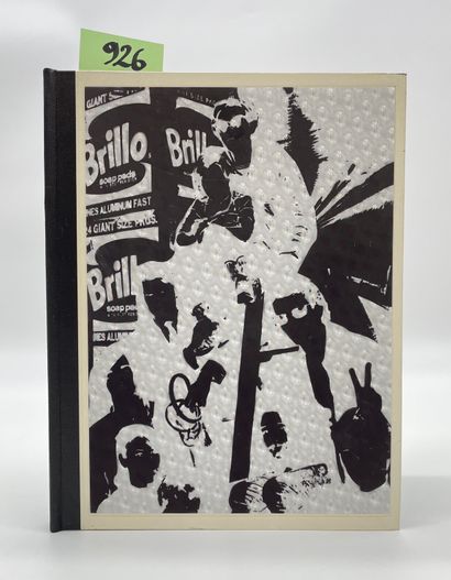 WARHOL.- Andy Warhol's Index (Book). N.Y., Random House, 1967, 4°, non paginé, demi-toile...