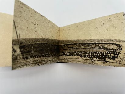 BUTOR (Michel). La Porte du pays brûlé. Gravures de Axel von Cassel. P., Librairies-Imprimeries...