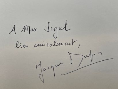 null GIACOMETTI.- DUPIN (Jacques). Alberto Giacometti. P., Maeght, (1962), 8° square,...
