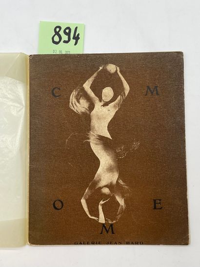 SURREALISME.- "Comme". Exposition. Paris, Galerie Jean Bard, 1948, 8°, 28 p., en...
