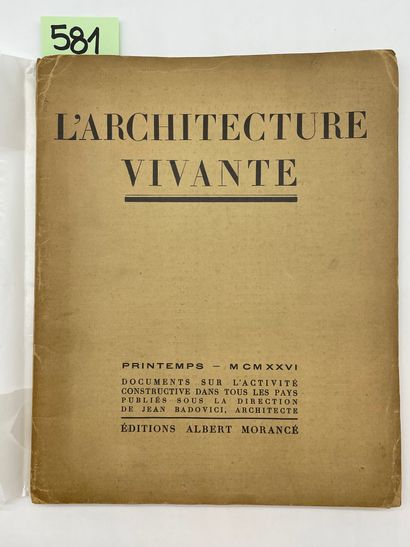 null "L'Architecture vivante". Documents sur l'activité constructive dans tous les...