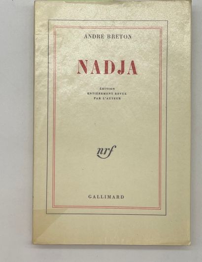 BRETON (André). Nadja. P., NRF, 1963, in-12, 48 illustrations hors texte, br. Edition...