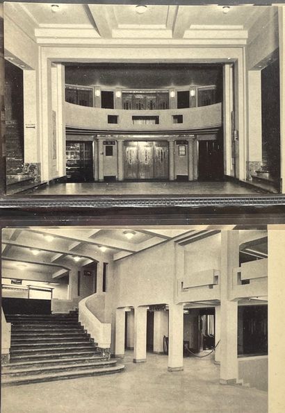 null STONE (attributed to Sasha). "Palais des Beaux-Arts, Brussels" (ca 1930). Suite...