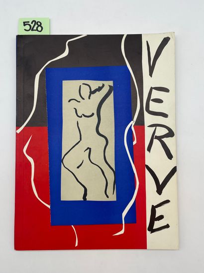 "Verve". N° 1. P., déc. 1937, 4°, br., couverture composée par Henri Matisse (petit...