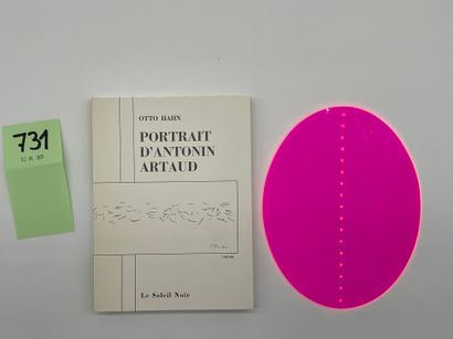 null FONTANA.- HAHN (Otto). Portrait d'Antonin Artaud. P., Le Soleil Noir, 1968,...