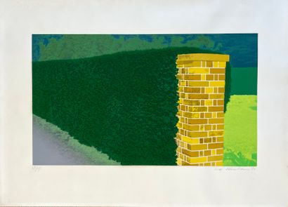 null ABRAHAMS (Ivor). "Garden Suite" (1970). Suite de 3 lithographies et collages...