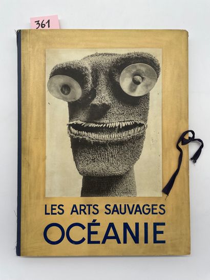 PONCETTON (F.) et PORTIER (A.). Les Arts sauvages. Océanie. P., Albert Morancé, [1930],...