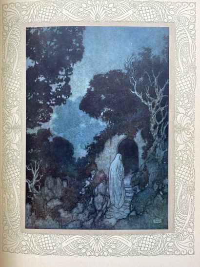 DULAC.- KHAYYAM (Omar). Rubaiyat. Illustrations de Edmond Dulac. P., Piazza, 1910,...