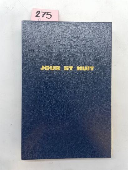 SIMENON (Georges). Jour et nuit. P., Presses de la Cité, 1981, grand 8°, 153 p.,...