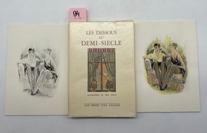 DULAC.- Les Dessous du demi-siècle. Illustrations de Jean Dulac. Lyon, Impr. Audin...