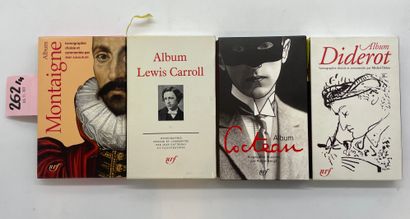 Divers.- Réunion de 4 albums : Cocteau (2006), Diderot (2004), Lewis Carroll (1990),...