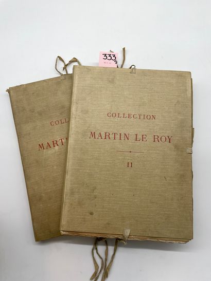 null Catalogue de la collection Martin Le Roy. 1. Orfèvrerie et émaillerie.- 2. Ivoires...