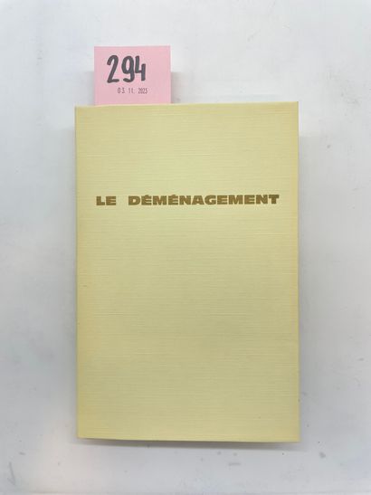SIMENON (Georges). Le Déménagement. P., Presses de la Cité, 1967, 8°, 252 p., en...