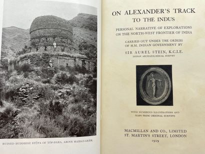 null STEIN (Sir Aurel). On Alexander's Track to the Indus. Personal Narrative of...