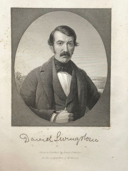 LIVINGSTONE (David). Missionary Travels and Researches in South Africa ; Including...
