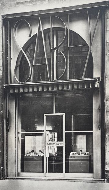 null Nouvelles boutiques. Façades et intérieurs. P., Albert Lévy, 1929, in-folio,...