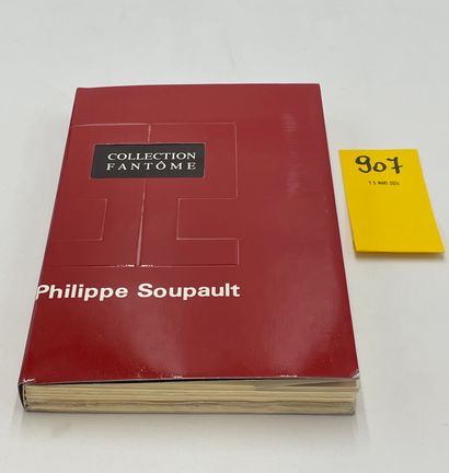 SOUPAULT (Philippe). Collection fantôme. P., Galerie de Seine, 1973, 8°, 128 p-,...