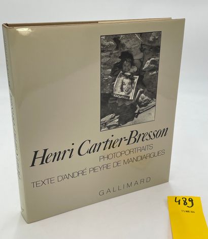 null CARTIER-BRESSON.- PIEYRE DE MANDIARGUES (André). Henri Cartier-Bresson. Photoportraits....