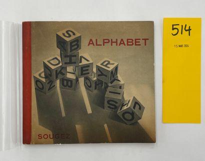 null SOUGEZ (Emmanuel). Alphabet. Photographies de Sougez. P., Antoine Roche, (1932),...