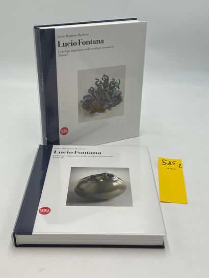 null FONTANA.- BARBERO (L.M.). Catalogo ragionato delle sculture ceramiche. With...