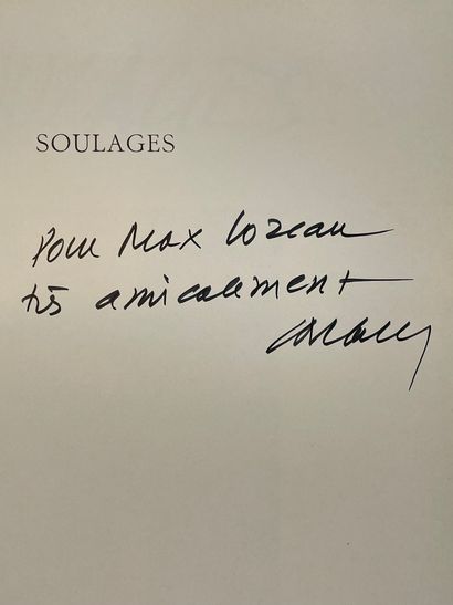 null SOULAGES.- CEYSSON (B.). Soulages. P., Flammarion, "Les Maîtres de la peinture...