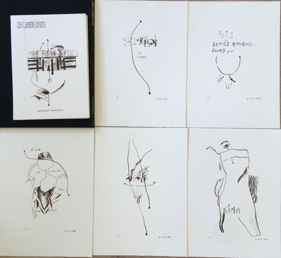 ALBEROLA (Jean-Michel). Portfolio comprenant 5 lithographies originales tirées sur...