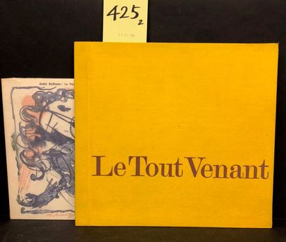 ALECHINSKY (Pierre). Le Tout venant. P., Galerie de France, (1966), 8° carré, pleine...