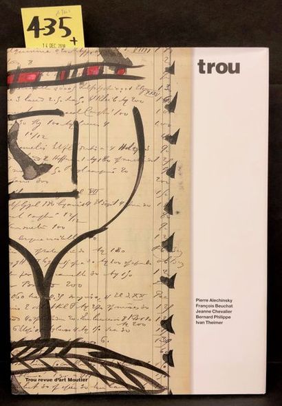 null ALECHINSKY.- Revue « Trou » n° 16. Moutier, 2006, 4°, ill., rel. édit., jaq.,...