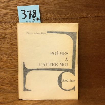null ALBERT-BIROT (Pierre). La Clef des champs. P., Librairie Tschann, Editions Sagesse,...