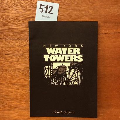 JACQUES (Benoît). New York. Water Towers. Brux., Chérigraphies, 1982, 8°, br. (dos...