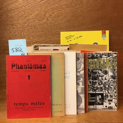 null Collection complète.- "Phantomas". N° 1 au n° 158/163. Brux., 1953-1980, 64...