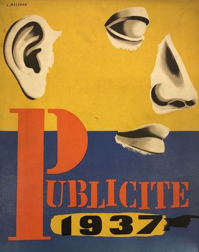 null Publicité 1937. P., Arts et Métiers graphiques, 1937, 4°, 120 p., br., couv....