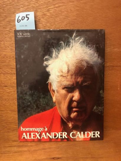 null Revue XXe siècle. Hommage à Alexander Calder. Paris, XXe siècle, Numéro spécial...