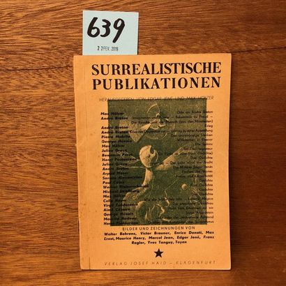 null Surrealistische Publikationen. Herausgegeben Von Edgar Jené und Max Holzer....