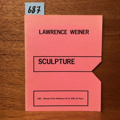 null Lawrence Weiner. Sculpture. Exposition. P., ARC - Musée d'Art moderne, 1985,...