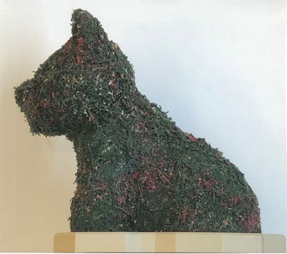 null KOONS (Jeff). "Puppy" (1992). Multiple en résine et fleurs séchées, daté et...