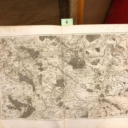 null Atlas.- COUTANS (Dom G.) et PICQUET (Charles). Atlas topographique en XVI feuilles...